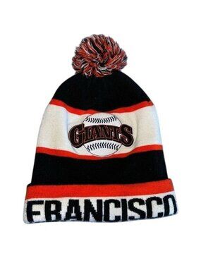 San Francisco Giants Nike Cooperstown Collection Pom Beanie Hat One Size